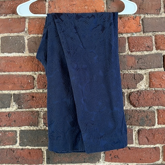 A new day, blue floral pants, size 8, retro look - Picture 2 of 5